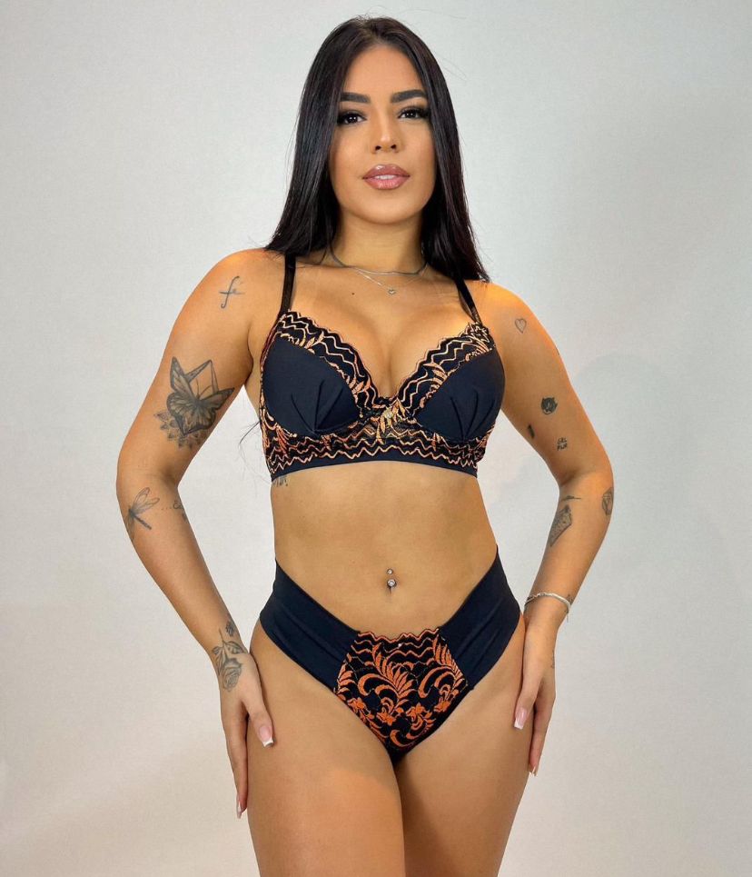 Conjunto lingerie FioNobre