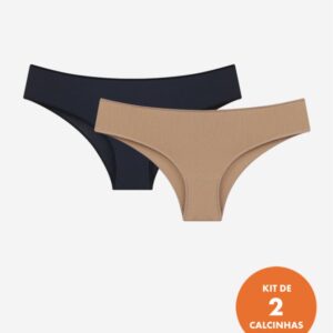 Kit Com 2 Calcinhas Bonjour