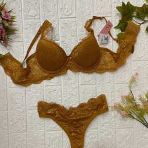 conjunto lingerie renda