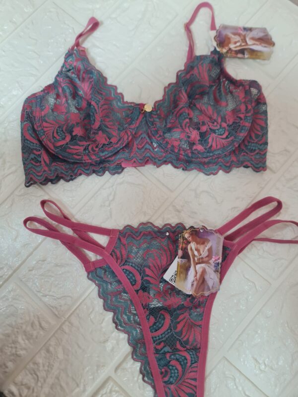 Conjunto Lingerie Renda sem bojo - Imagem 3
