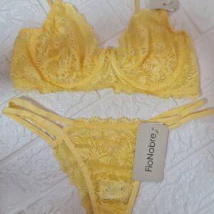 Conjunto Lingerie Renda sem bojo