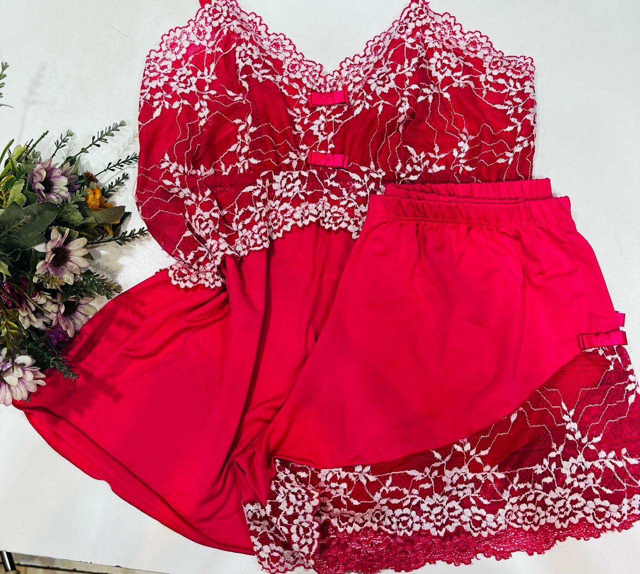conjunto de baby doll