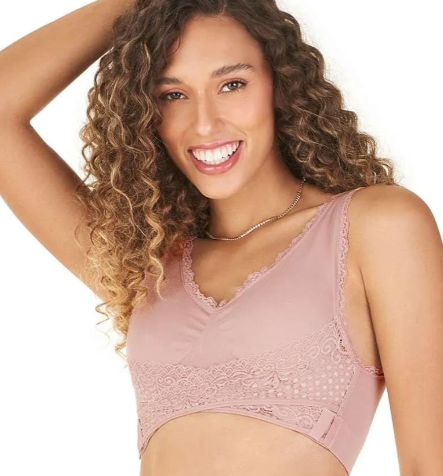Sutiã Top com Renda