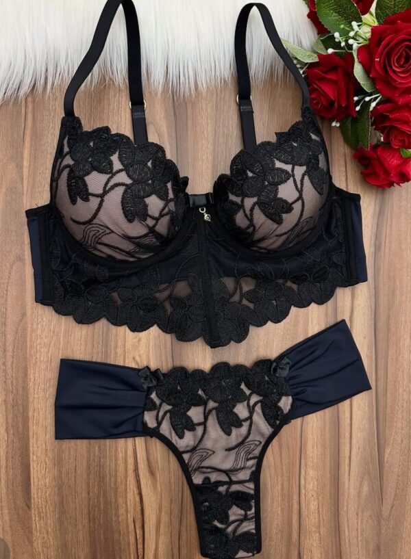 Conjunto lingerie em renda